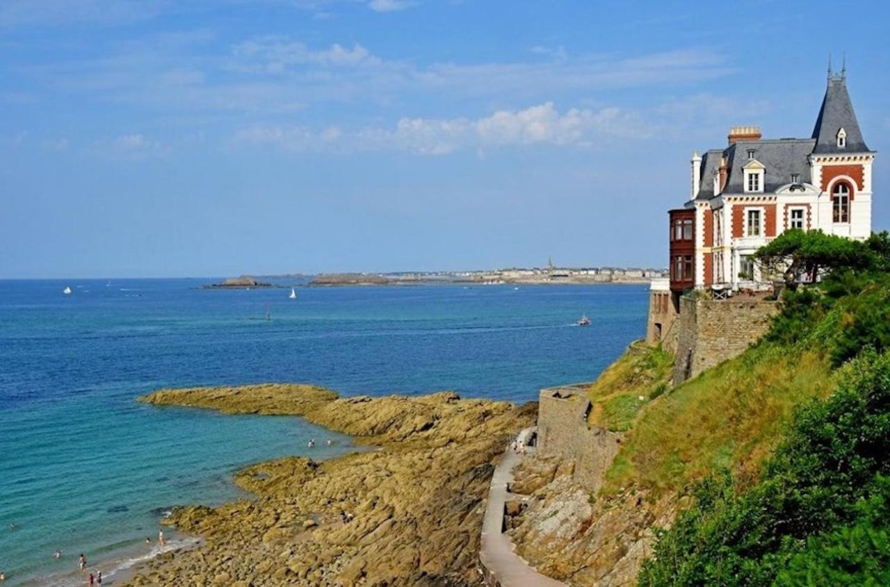 Homard & Fox, Le Feart, Studio Avec Coin Terrasse & Barbecue Dinard Luaran gambar